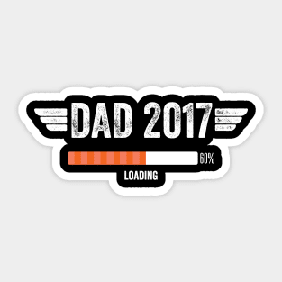 Dad 2017 loading Sticker